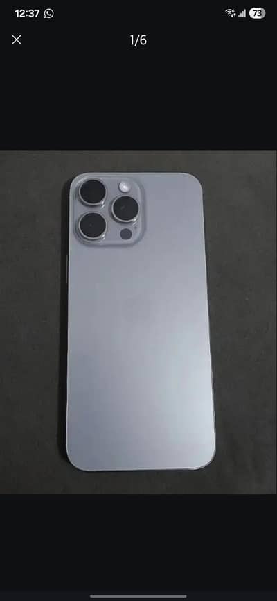 iPhone 15 pro max 256gb HK PTA