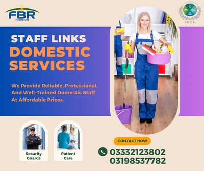 Maids / House Maids / Cook / house chef / Baby Sitter maid available