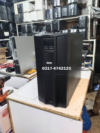 APC ONLINE UPS Smart 3KVA SMT3000I Pure Sine Wave 1500VA 1000VA