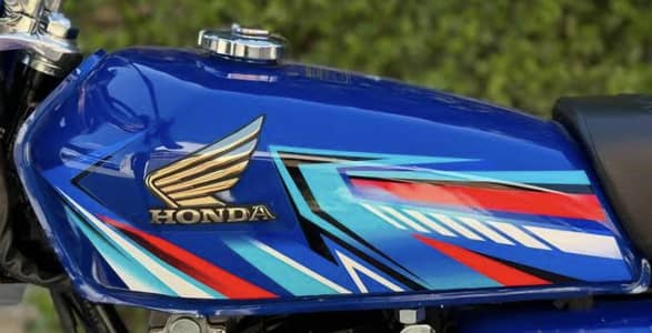 Original Tanki Tappy Honda 125 2026 modal Blue