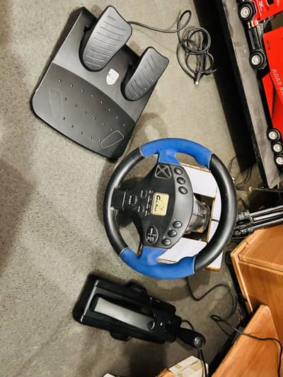 Gaming Steering Wheel for pc xbox PlayStation