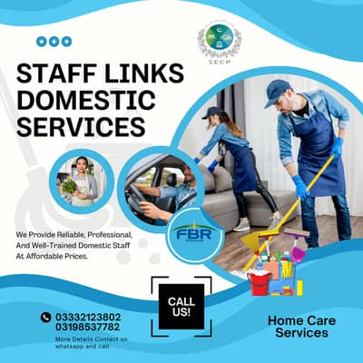 Provide Domestic Staff House Maids Cooks Chef Nanny Babysitters Driver