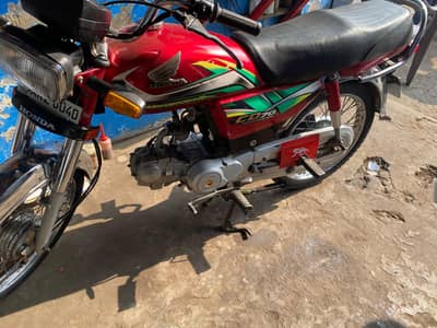 Honda cd 70 model 22 for sale condition 10 by 10
