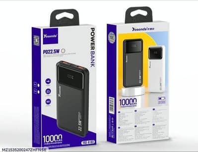 Fast Charging Power Bank PD20W 10000 mAh