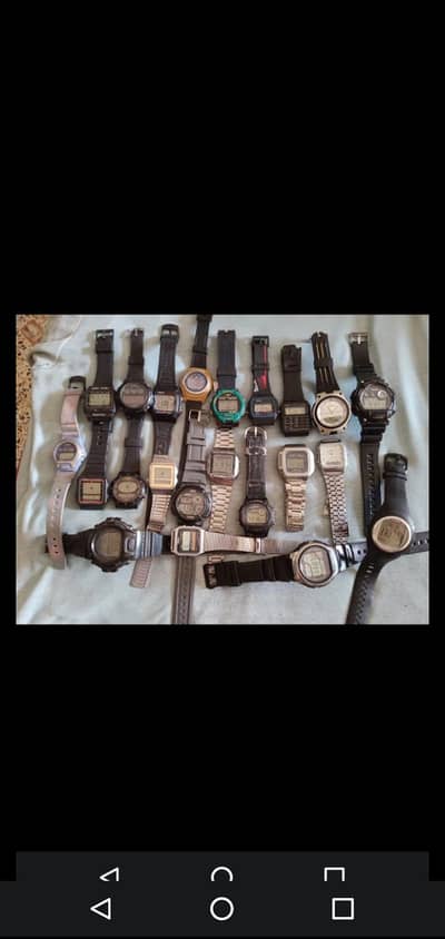 vintage watches casio sieko