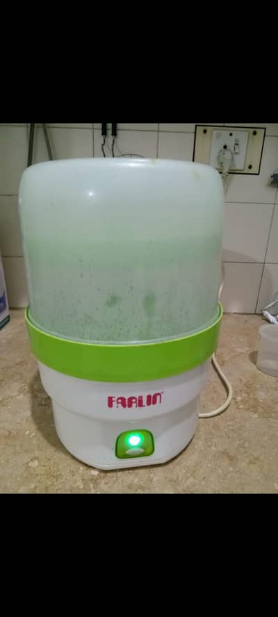 Farlin sterlizer steamer for baby feeder