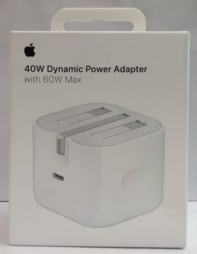 Apple 40W Dynamic Power Adapter with 60W Max