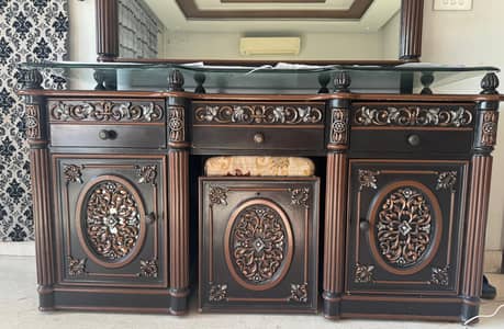 Bedset with dressing table