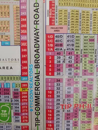 TIP PH2 MAIN ROAD 18 MARLA JORI BRAY FROKHAT / 18 Marla Commercial Pair For Sale