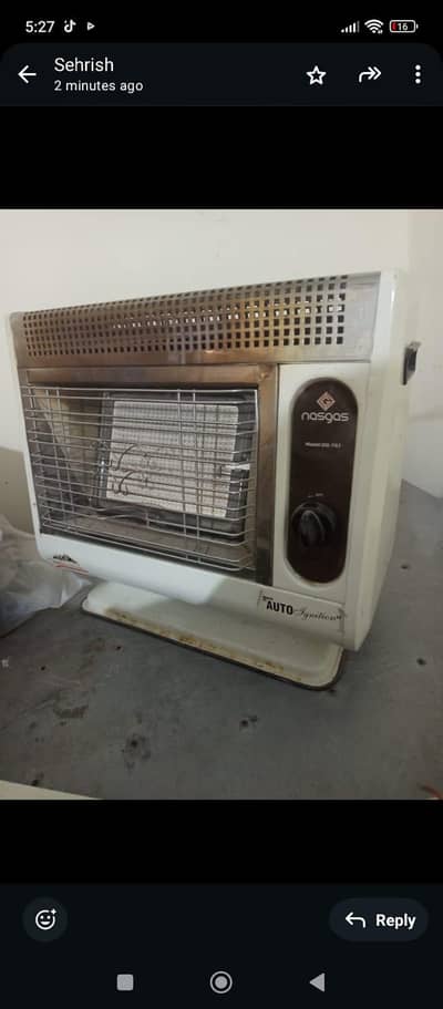 gas heater