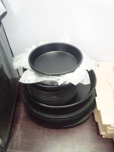 pizza pans and delivery bag new