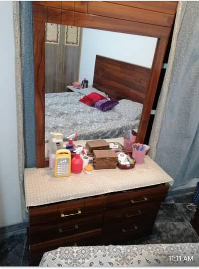 Bed. . Pure Wooden (Black Tali) Bed Set for Sale