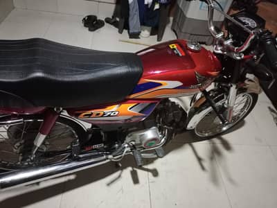 Honda 70 model 2025,,Open letter showroom condition