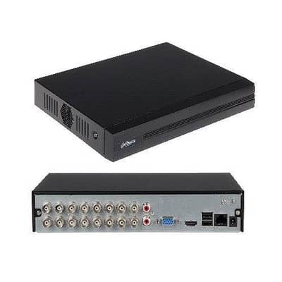 Dahua dvr 16 channel with 2 cameras