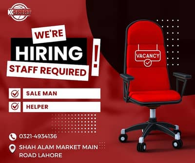 Floor Manager Male/female