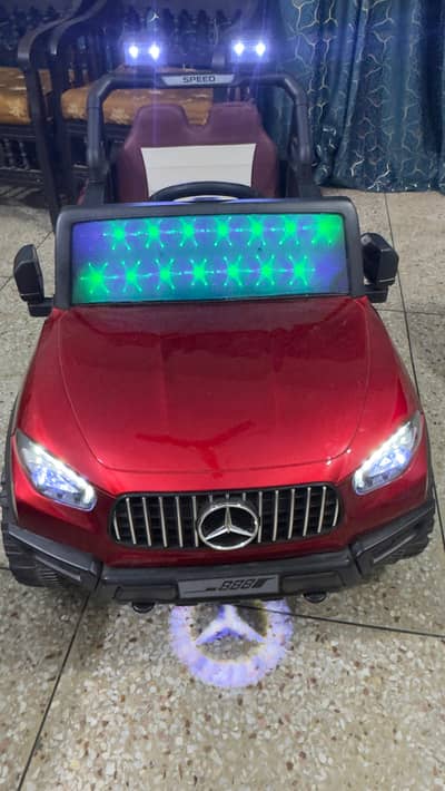 Mercedes Kids Jeep – 12V Battery- new condition 10/10