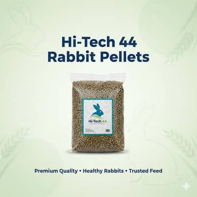 Hi-Tech 44 Premium Rabbit Feed – Healthy Growth & Fast Weight Gain