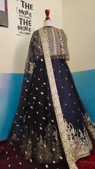 Black Lehnga Choli