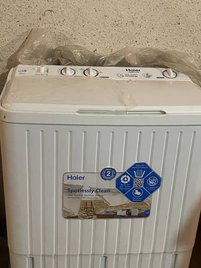 Haier washing machine and drier