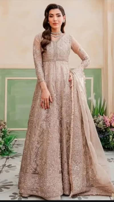 Batik Elegant dress for Nikkah And Walima