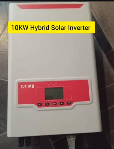 10KW Hybrid Solar Inverter – Grid Tie + Off Grid – Working Condition