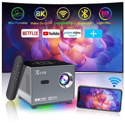 Xnano X3 Android Projector Full HD 1080P 4k supported