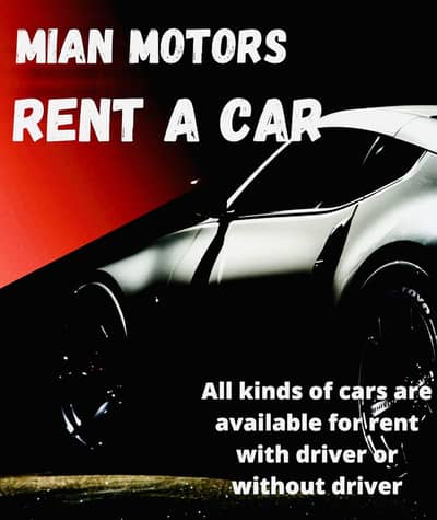 Mian motors & Rent a car / Car Rental services/ cars for Rent