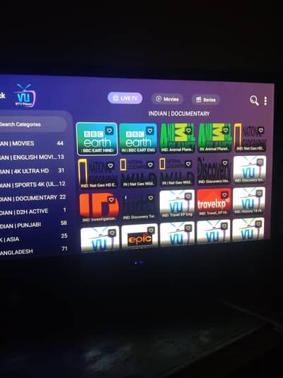 android  TV led