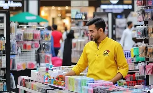 Sales Man Required in Emporium Mall