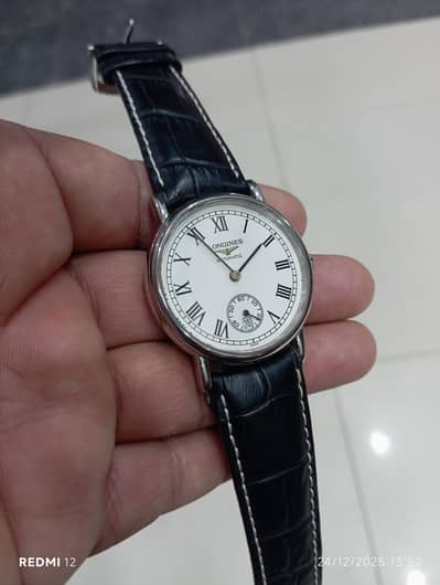 longines presence automatic watch