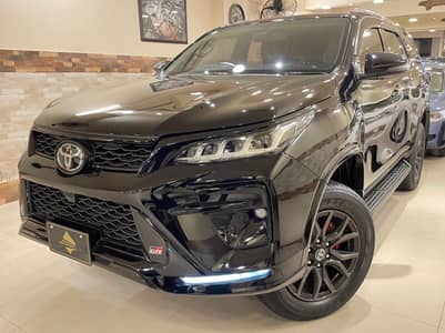 TOYOTA FORTUNER 2.8 GR SPORTS BLACK INTERIOR WITH GR-S RED STITCHING