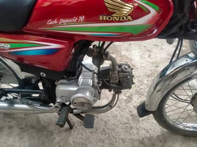 Honda CD 70 2016{only whatsapp 03058750174}