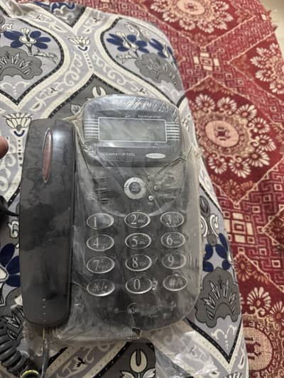 Telephone set with cli