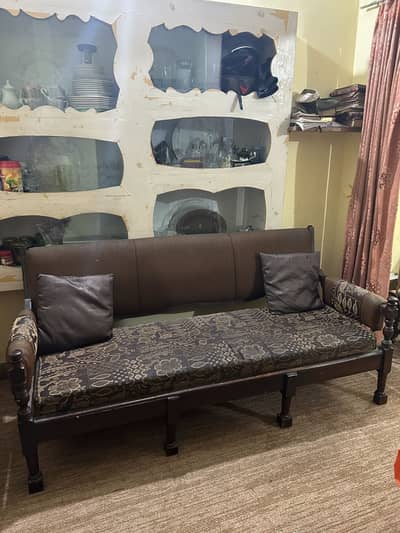 Brown 5 seater Sofa Set
