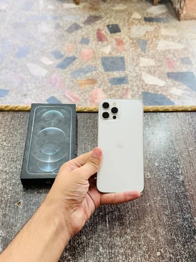 iphone 12 Pro Max with Box 256GB PTA Approved Physical Esim 91 Health