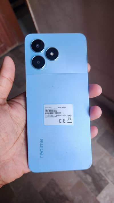 Realme note 50 with box charger 11 month warranty