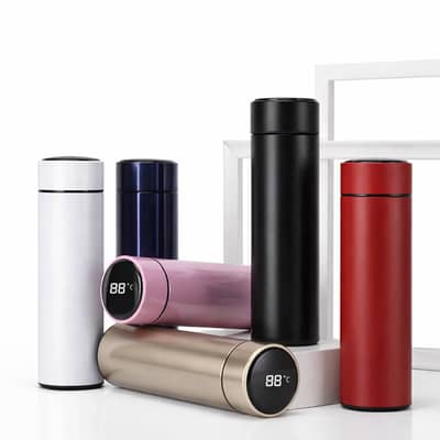 Smart LED Stainless Steel Hot and Cold Bottle - 500ml Thermos Flask