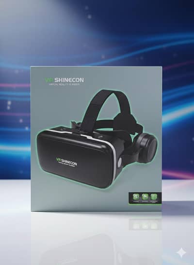 VR Shinicon V12 with headphones  (Almost new,only very few time used)