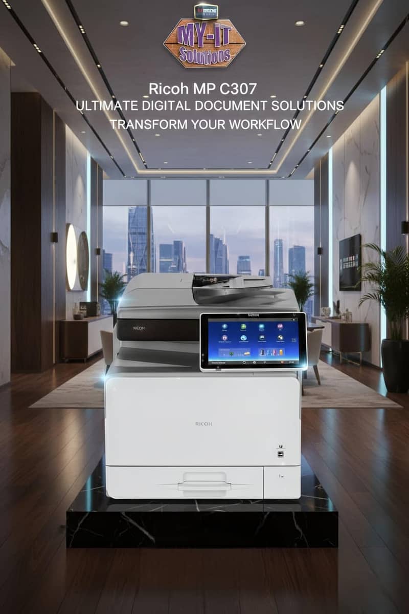 Ricoh MP C306 Color Multifunction Photocopier - Printers & Photocopiers ...
