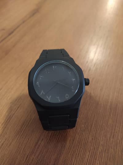 black colour Arabic Dial watch