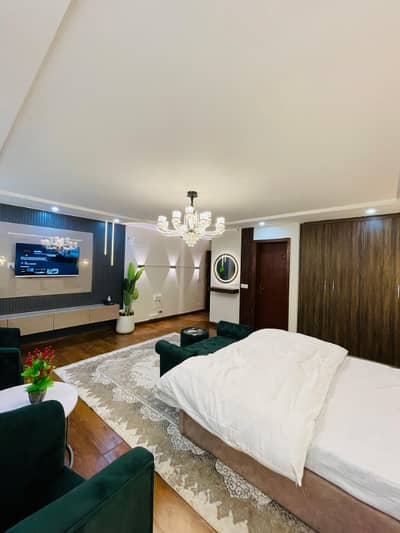 1 Bed Luxury Furnished Apartment Available For Rent In Gulberg Greens Islamabad.