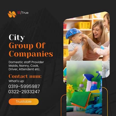 Trust worthy Domestic staff provider to all over Karachi. .