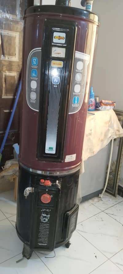 Geyser for Sale with 35 Gallon water capacity.