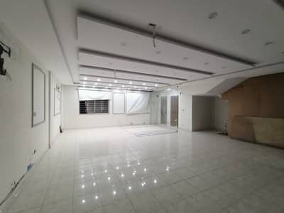 5 Marla Ground Floor Commercial Hall and Basement Available For Rent In Bahria Town Lahore