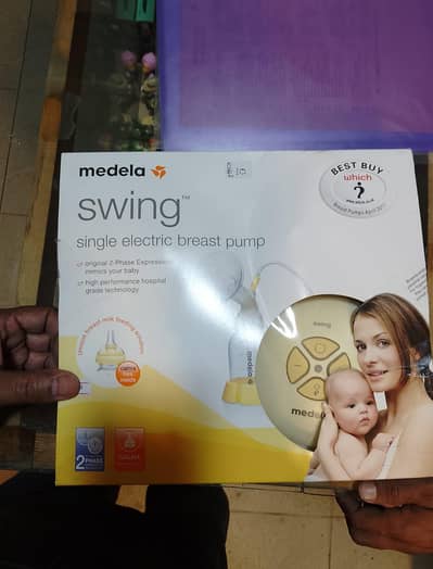Medela Swing Electric Breast Pump New Box Packed with all Accessories
