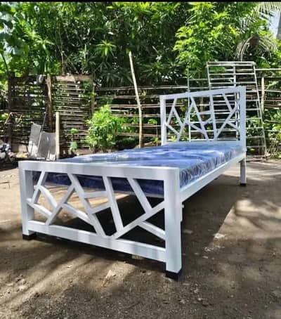 Iron Single bed, Bunk Bed, double bed, furniture