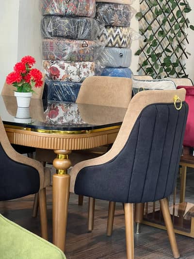 Dining Table /6 Seater Dining Table /Dining Chairs / Cafe Chairs