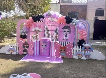 Birtyday Decor/Magic Puppet Show/Cotton Candy/Popcorn/Jumping Castle