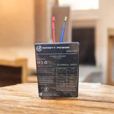 Lithium Ion 12V 5A battery for 70cc motorcycle