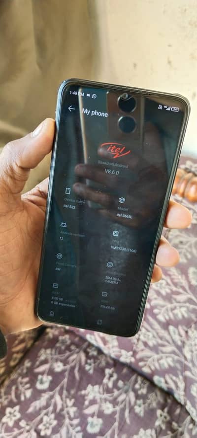 Itel S23  8+8  256  All Ok